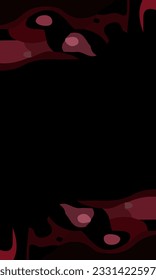 Simple tribal abstract pattern background with copy space area. Suitable for poster and banner