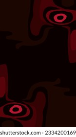 Simple tribal abstract pattern background with copy space area. Suitable for poster and banner