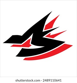 simple tribal car decal in vector art style