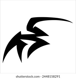 simple tribal design for logo