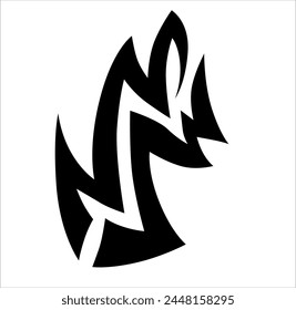 simple tribal design for logo