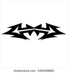 simple tribal for logo or car decal
