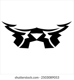 simple tribal for logo or car decal