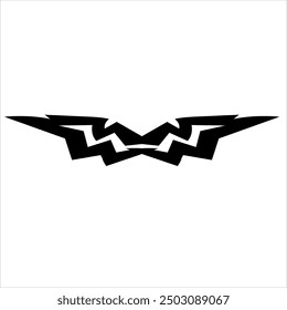 simple tribal for logo or car decal