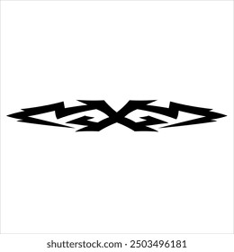 simple tribal for logo or car decal