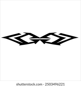simple tribal for logo or car decal