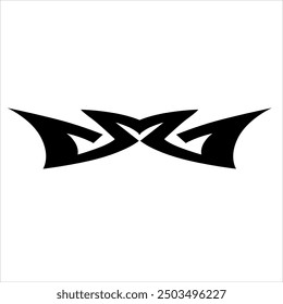 Tribal simple para el logotipo o la etiqueta del coche