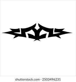 simple tribal for logo or car decal