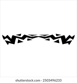 simple tribal for logo or car decal