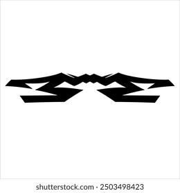 Sencillo logotipo tribal para la idea