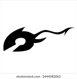 simple tribal for logo in vector art style