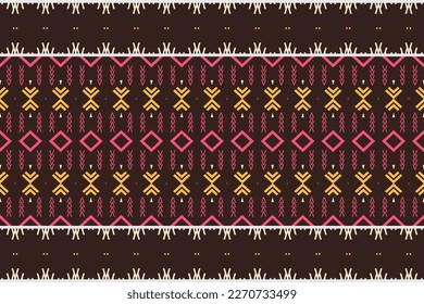 Simple tribal pattern design. traditional patterned vector It is a pattern geometric shapes. Create beautiful fabric patterns. Design for print. Using in the fashion industry.