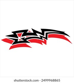 simple tribal shape for car decals
