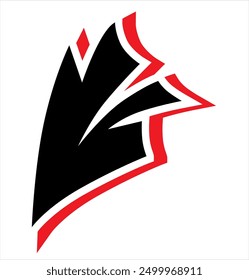 simple tribal shape for car decals
