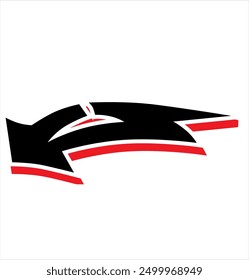 simple tribal shape for car decals