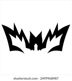 simple tribal shape for car decals