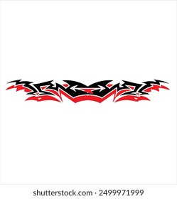 simple tribal shape for car decals