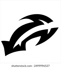 simple tribal shape for car decals
