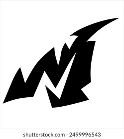 simple tribal shape for car decals