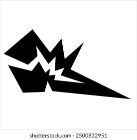 simple tribal shape for logo or car decal