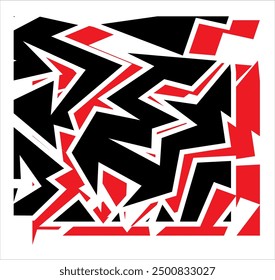 simple tribal shape for logo or car decal