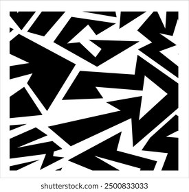 Forma tribal simple para el logotipo o la etiqueta del coche