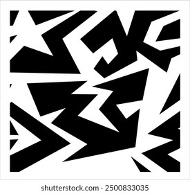 Forma tribal simple para el logotipo o la etiqueta del coche