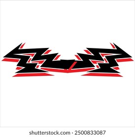 simple tribal shape for logo or car decal