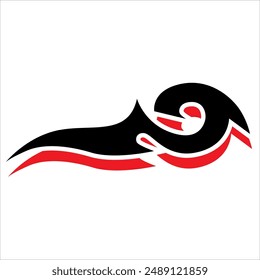 simple tribal en estilo Arte vectorial