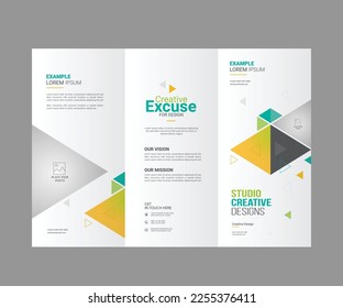 Diseño de diseño de cuadernillo simple