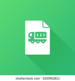 simple truck icon