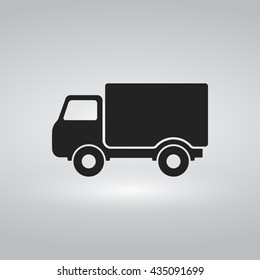 Simple Truck Icon Stock Vector (Royalty Free) 435091699 | Shutterstock