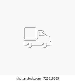 simple Truck icon