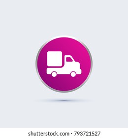 simple truck icon