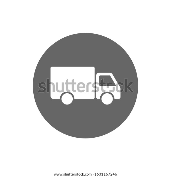Simple truck silhouette,
Delivery icon. Truck icon Vector icon. Lorem Ipsum Illustration
design.