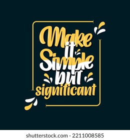 Simple T-shirt design in vector