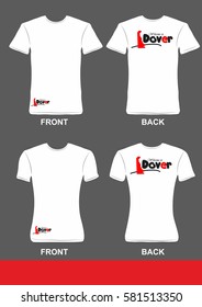 Simple t-shirt design, Welcome to Dover 3