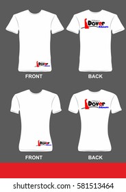 Simple t-shirt design, Welcome to Dover Delaware 3