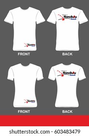 Simple t-shirt design, Welcome to Honolulu Hawaii