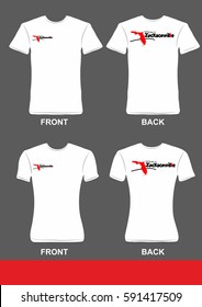 Simple t-shirt design, Welcome to Jacksonville 2
