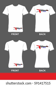 Simple t-shirt design, Welcome to Jacksonville Florida 3