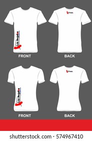 Simple t-shirt design, Welcome to Los Angeles 5
