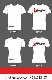 Simple t-shirt design, Welcome to Wilmington 3