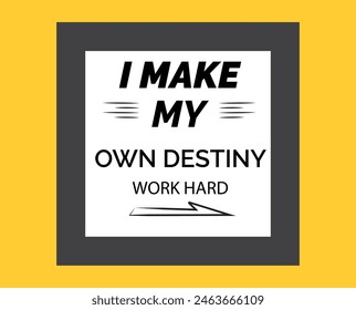 Simple t-shirt design ,  work hard theme making t-shirt 