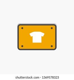simple t-shirt icon