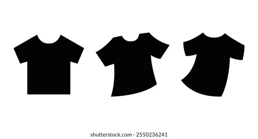 Simple t-shirt logo, icon, or symbol. 
