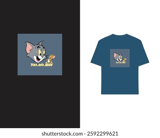 Simple T-shirt Template Mock Up Design