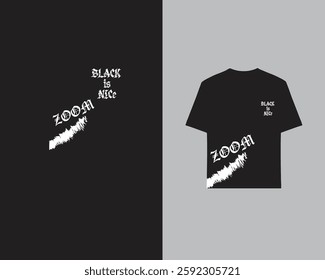 Simple T-shirt Template Mock Up Design