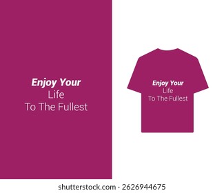 Simple T-shirt Template Mock Up Design