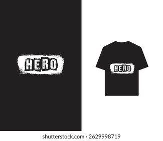 Simple T-shirt Template Mock Up Design 